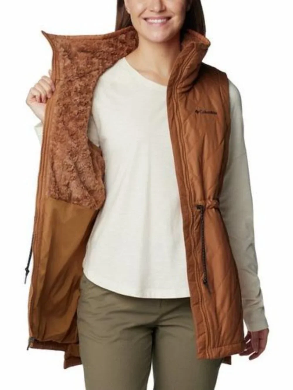 Women's Columbia Copper Crest™ II Mid Vest - Picture 4 of 6